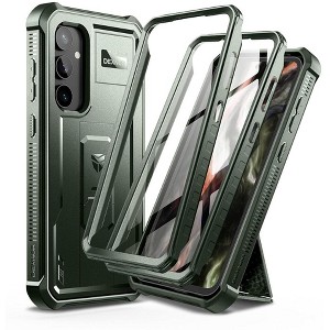 Dexnor Bumper Case for Samsung Galaxy S23 FE, Full-Body Shockproof Rugged Heavy-Duty Protective Cover Built-in Screen Protector,Navy - 1 of 1