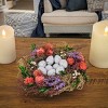10" Artificial Floral Bird's Nest Table Decoration - National Tree Company - 2 of 3