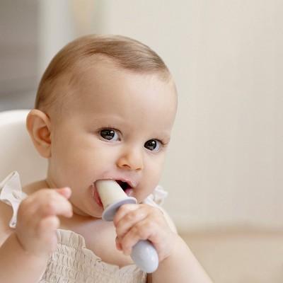Pewter Silicone Tiny Popsicle Mold for Infants