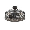 Millennium Lighting 3 - Light Chandelier in  Matte Black - 3 of 4