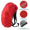 Unique Bargains Waterproof Backpack Rain Cover with Vertical Reflective Strap - 3 of 4