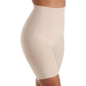 TC Fine Intimates Womens Plus Size Just Enough Hi-Waist Thigh Slimmer - 1 of 3