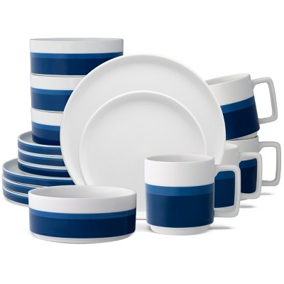Noritake ColorStax Stripe 16-Piece Dinnerware Set