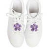 Unique Bargains Floral Pin Back Shoe Accessories 2 Pcs - 2 of 4