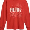 Boys' - Pokémon - Botanical Oddish Pokemon Long Sleeve Graphic T-Shirt - 2 of 4