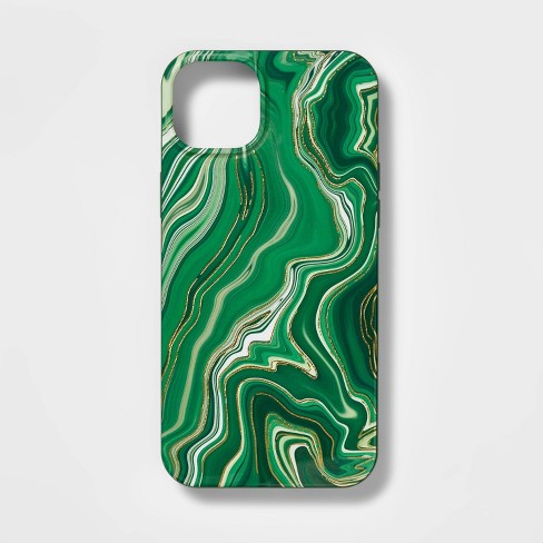 overdrijven stopcontact Transistor Apple Iphone 14 Plus Case With Magsafe - Heyday™ Jade Marble : Target