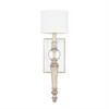 Capital Lighting Carlyle 1 - Light Wall Light in  Gilded Silver - 3 of 3