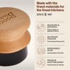 John Boos Cutting Charcuterie Board & Maintenance Set with 16 Oz Food Safe Mystery Oil Bottle and Moisture Cream Kitchen Essential - 3 of 4
