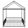 CAVINAS Full Bed Frames for Kids with Fence, Teens, Girls, Boys, Easy Installation, Black - 4 of 4