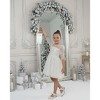 2Bunnies Girls Beaded Sequin Embellished Tulle 3/4 Sleeve Christmas Party Dress - 4 of 4
