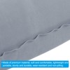 Unique Bargains Neck Support for Hiking Travel Ultralight Flocked Inflatable Camping Pillows 3 Pcs 13.6" x 8.7" - 3 of 4