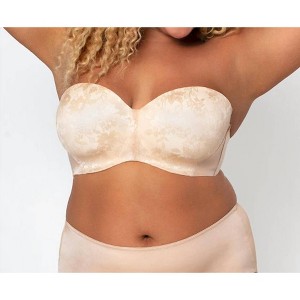 Women's Strapless Sensation Multi-Way Push Up - Curvy Couture - 1 of 4