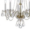 Crystorama Lighting Traditional Crystal 5 - Light Chandelier in  Polished Brass - 3 of 4