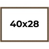 PosterPalooza | Sculpted Gold Picture Frame - UV Acrylic, Backing Board, Hanging Hardware Included - 2 of 4
