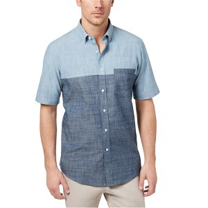 Club Room Mens Chambray Button Up Shirt - 1 of 1