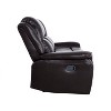 Home Imports Emporium Contemporary Recliner Sofa in Espresso - 4 of 4