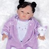 Paradise Galleries Reborn Girl Doll, Jannie de Lange Designer's Doll Collections, Adorable Girl Doll in GentleTouch Vinyl - Neko - 3 of 4