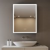 Flora 24''x30'' Medicine Cabinet with Mirrors and Lights, Recessed/Wall Mounted Bathroom Cabinet with 3 Mode Light, Dimmable, Anti-Fog, Black - 4 of 4