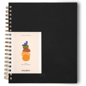 The Anecdote Spiral Bound Yearly Planner and Organizer - 1 of 4