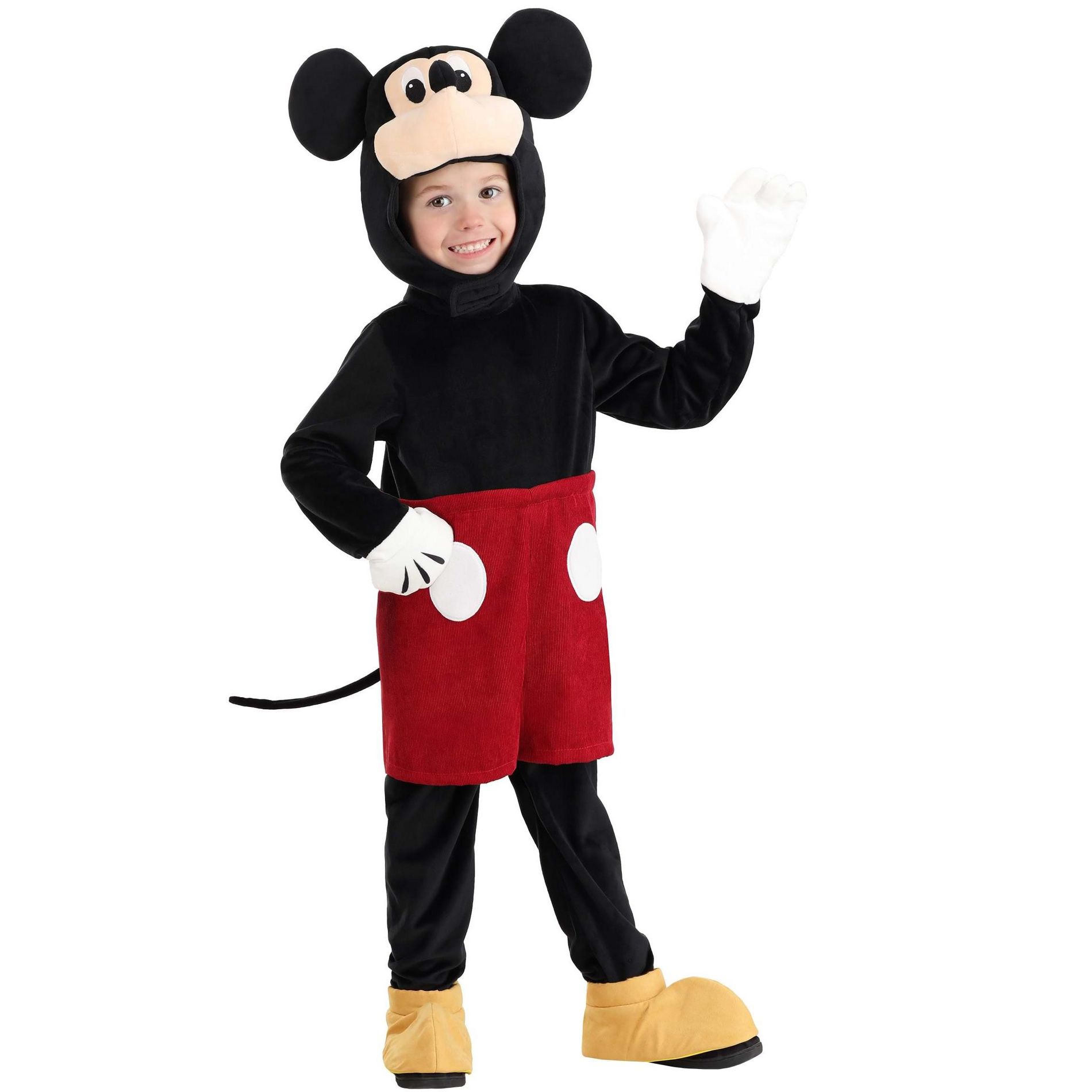 HalloweenCostumes.com Snuggly Mickey Mouse Costume for Toddler's
