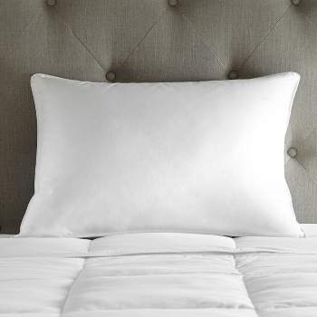DOWNLITE Medium Density 230 TC 600 Fill Power White Goose Down Hotel Bed Pillow