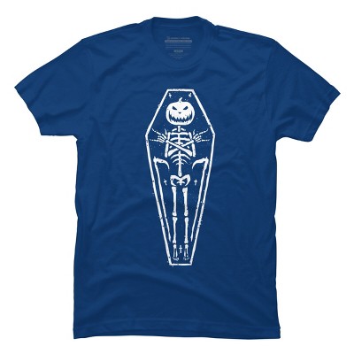 Men's Design By Humans Dead halloween By Barmalizer T-Shirt