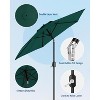 15Ft Rectangular Patio Umbrella with Base Large Patio Umbrella with Crank Handle, UV Resistant, Suitable for Outdoor Markets, Backyard, Poolside-Beige - 2 of 4