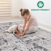 ChicFurnit Rug PAYAS Collection Durable Easy Clean Kid and Pet Friendly for Busy Rooms, Brown, 90"*6.5"*6.5" - 4 of 4