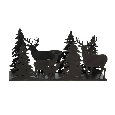 C&F Home Deer Trees 3D Decor