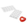 Silikomart Silicone Heart Mold "Cupido30", 1.01 oz, 15 cavities - 2 of 3