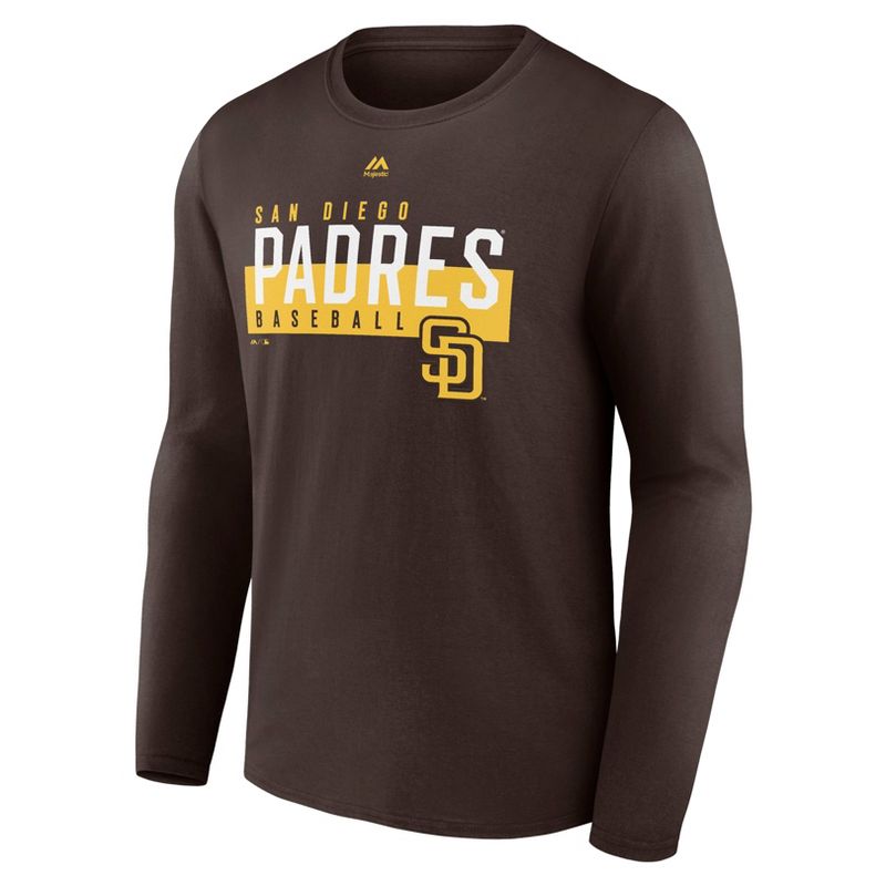 MLB San Diego Padres Men&#39;s Long Sleeve Core T-Shirt, 2 of 4