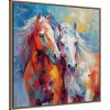 Amanti Art Lucky Couple I by Irena Orlov Framed Canvas Wall Art - 3 of 4