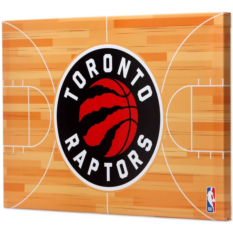 NBA Toronto Raptors Court Canvas Wall Sign, 2 of 5