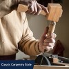 Kings County Tools 12oz Beechwood Mallet Hammer - 2 of 4