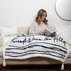 Pavilion Gift Company - Friends Warm The Heart - 50" x 60" Inspirational Plush Blanket - Throw Blankets - 2 of 4