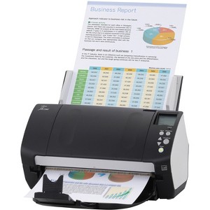 Ricoh fi-7160 Trade Compliant Professional Desktop Color Duplex Document Scanner with Auto Document Feeder, PA03670-B065 - 1 of 4