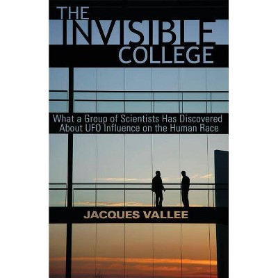 The Invisible College - Large Print by  Jacques Vallee (Paperback)