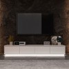 Famapy Sleek & Contemporary TV Console with Adjustable Lighting - Ideal for Modern Home Entertainment Setups - 3 of 4