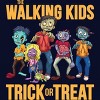 Junior's Design By Humans The Walking Kids Trick Or Treat Halloween Gift By MONSTERVILLE T-Shirt - 2 of 3