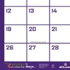 NFL Minnesota Vikings 2025 22"x17" Desk Calendar - 3 of 4