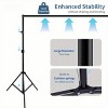 ZACHVO Photo Studio Backdrop Stand Kit, 300cm x 200cm Adjustable Support with Crossbar, Clamps & Carry Bag - 4 of 4