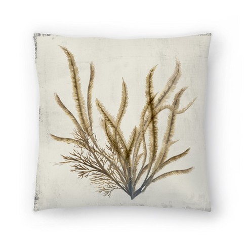 Americanflat 18x18 Throw Pillow Yellow Coral I By Pi Creative Art : Target