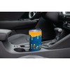 Elanze Designs 20 oz Stainless Steel On the Go Insulated Travel Tumbler With Push Top Lid, Classic Yellow Bear Blue - 3 of 4