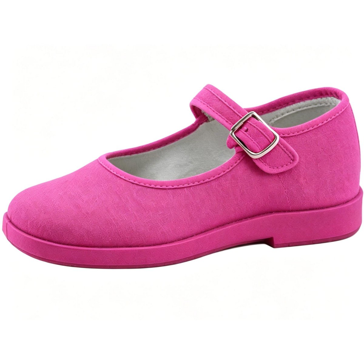 Обувь Bangka Women's Mary Jane Lolita Shoes Cotton Upper Round Toe Ballet, Fuchsia-10 — фото 3