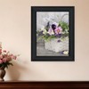 HomeRoots Fresh Garden Basket Black Framed Print Wall Art - 2 of 4