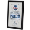 MLB Philadelphia Phillies Baseball Framed Wood Sign Panel - image 2 of 4