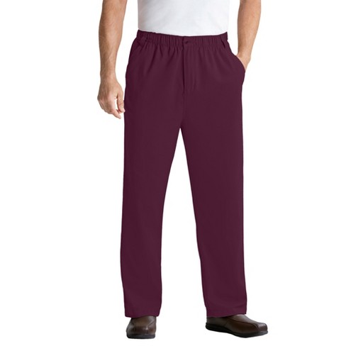 Men's Full Elastic Waist Twill Pant