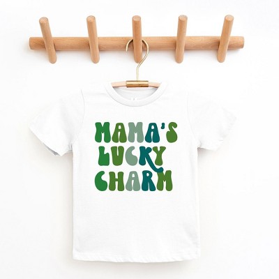 The Juniper Shop Mama's Lucky Charm Toddler Short Sleeve Tee