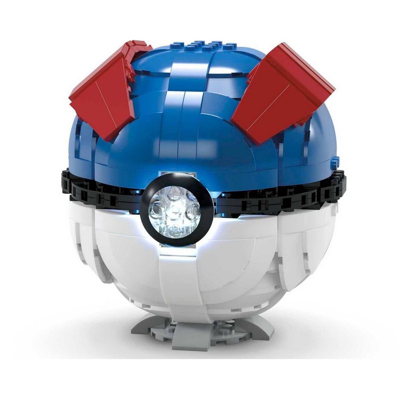 MEGA Pokemon Jumbo Great Ball Building Kit with Lights - 299pcs, 6 of 8
