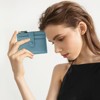 FATMOON Slim Wallet for Women -  RFID Blocking Fashion Minimalist Bifold with Zipper Coin Purse | Fits Travel | Lightweight PU Leather - 2 of 4
